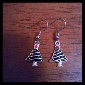 Sedilia Designs Christmas Tree Earrings
